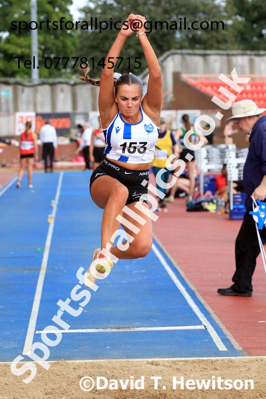 Long Jump, 2024 Gateshead Tartan Games.  Photo: David T. Hewitson/Sports for All Pics